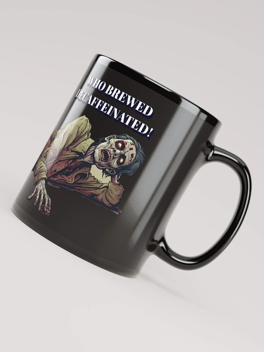 Who Brewed Decaffeinated! Funny Coffee T-shirt product image (8)