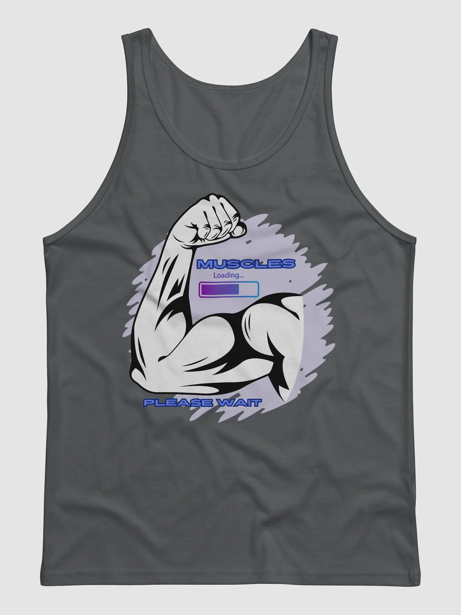 Muscles Loading Premium Unisex Tank Top For Him or Her Activewear and Streetwear product image (1)