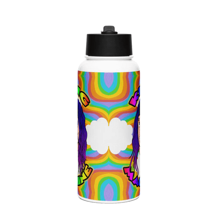 Rainbow king Stainless Bottle w/Straw Lid product image (2)