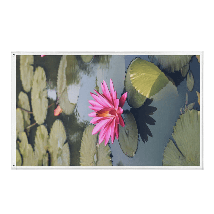 Peaceful Lotus Banner product image (1)