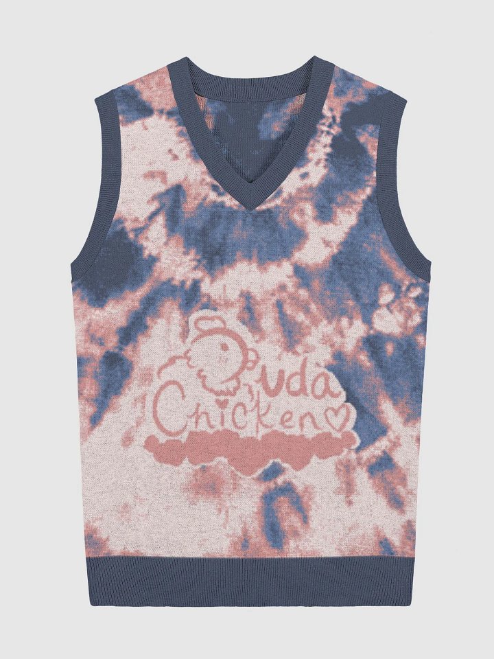 Dudachicken Tie-Dye V-Neck Vest product image (2)