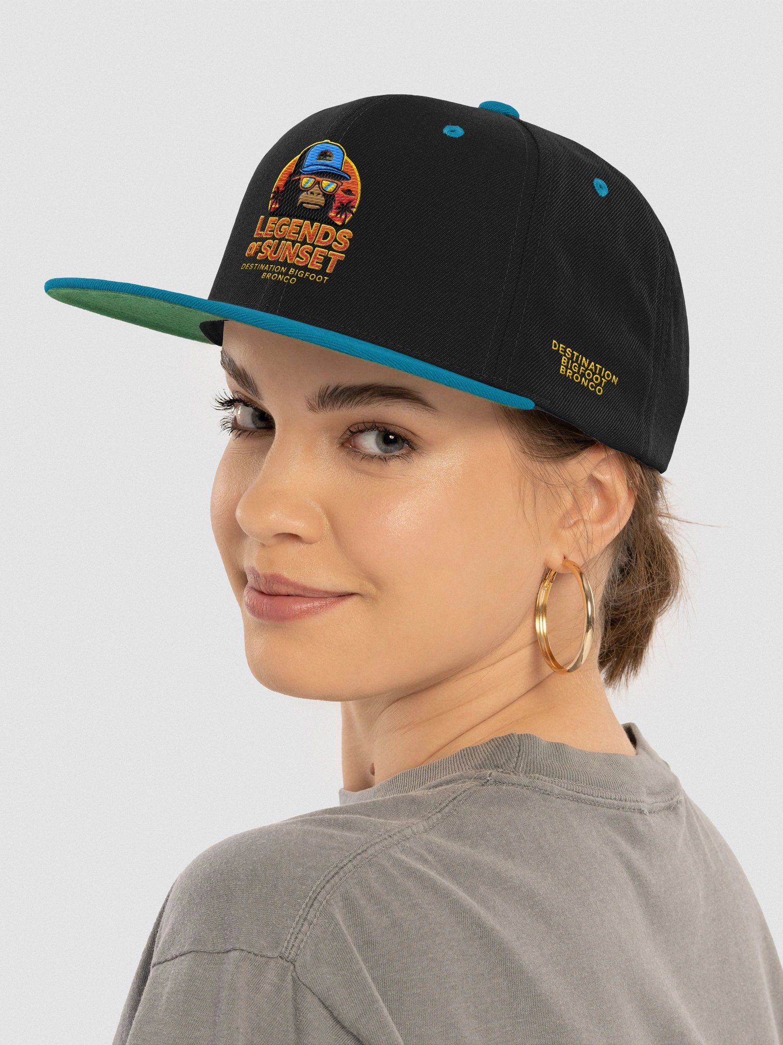 Destination Bigfoot Bronco Legends Of Sunset Wool Blend Snapback (Multiple Colors Available) product image (72)