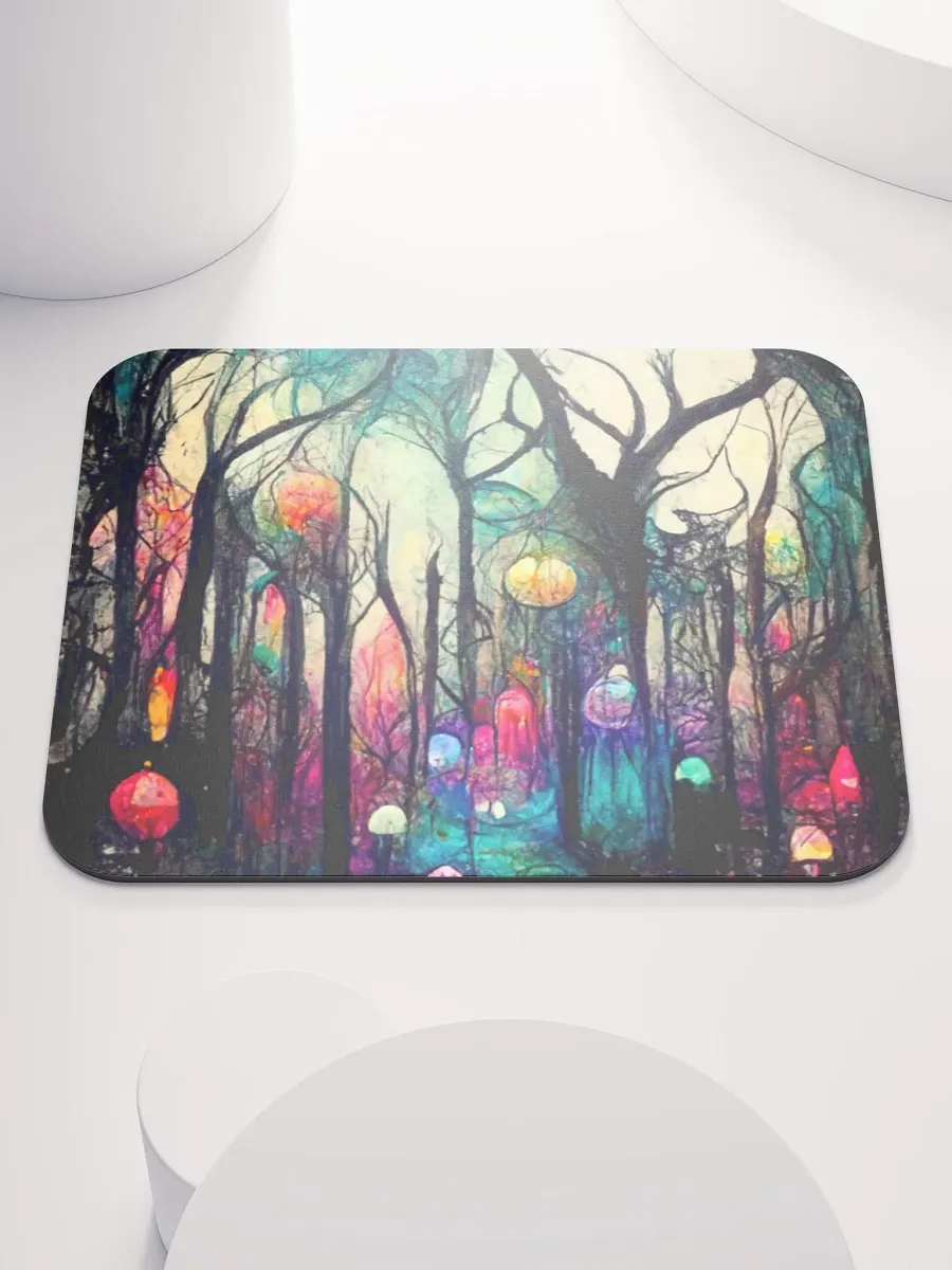 Mystical Forest Glow Mouse Pad product image (1)