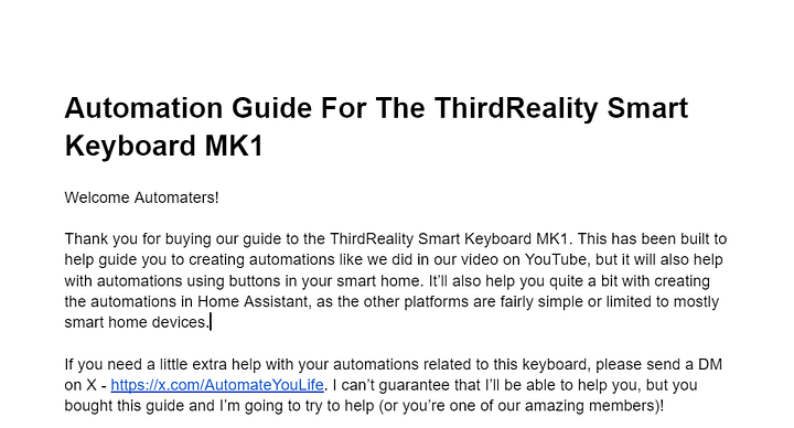Automation Guide For The ThirdReality Smart Keyboard MK1 product image (2)