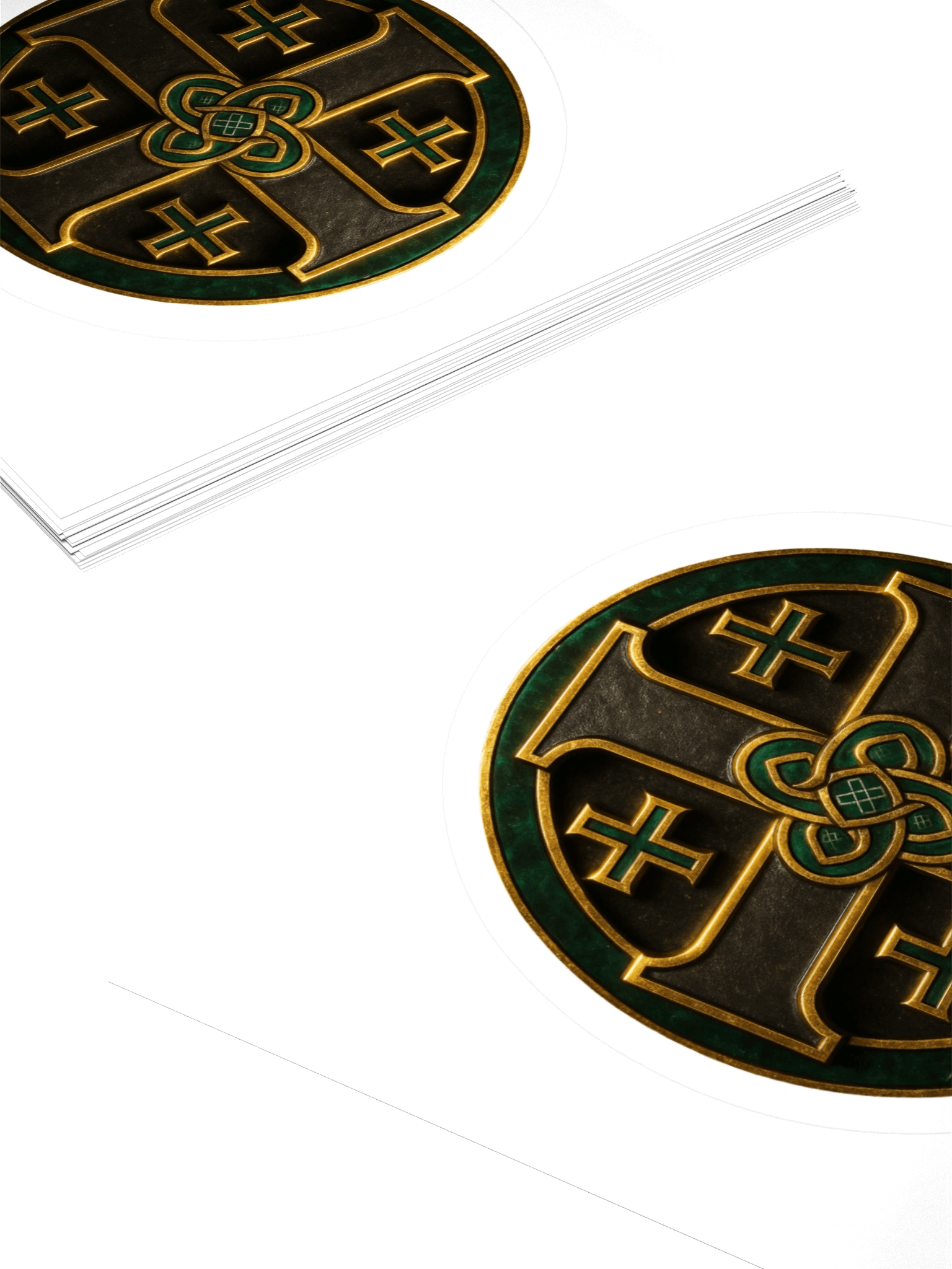 Layman Jerusalem Cross sticker product image (10)