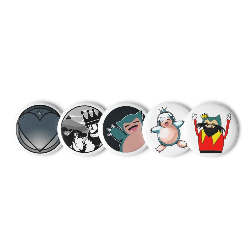 KingHeartFelt Pin Buttons Set product image (1)