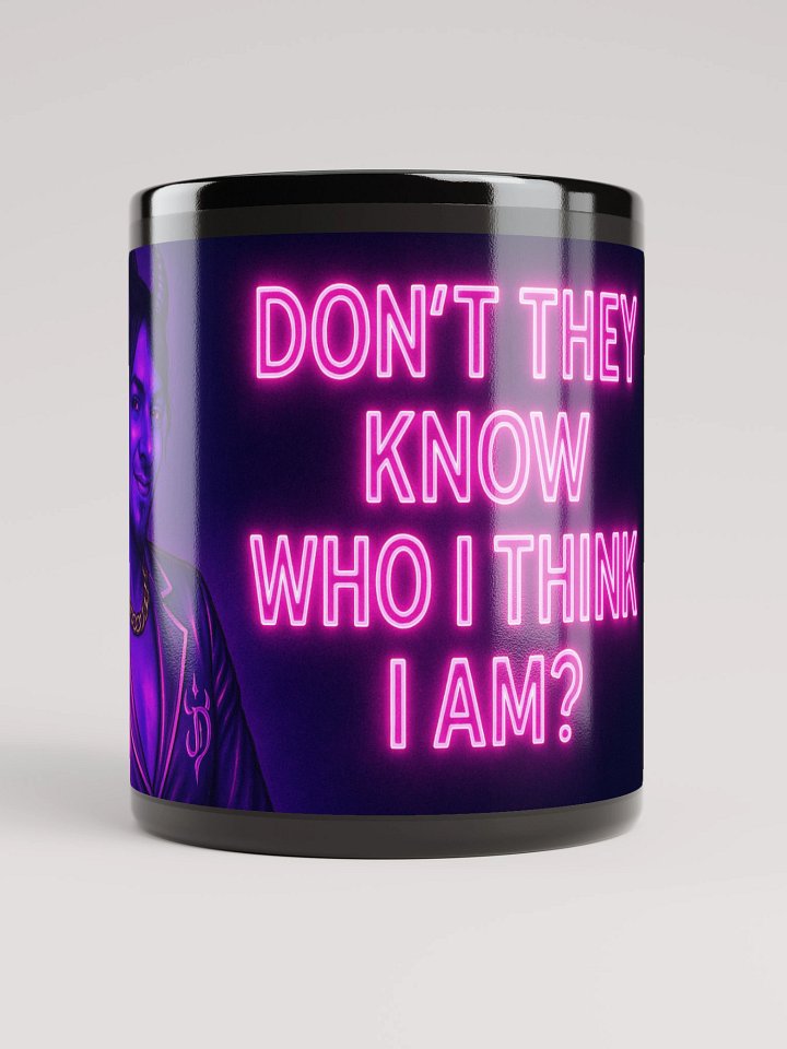 Who I Think I Am Mug – Jaz the Neon Brightmare | Bold Queer Ego Coffee Cup product image (1)
