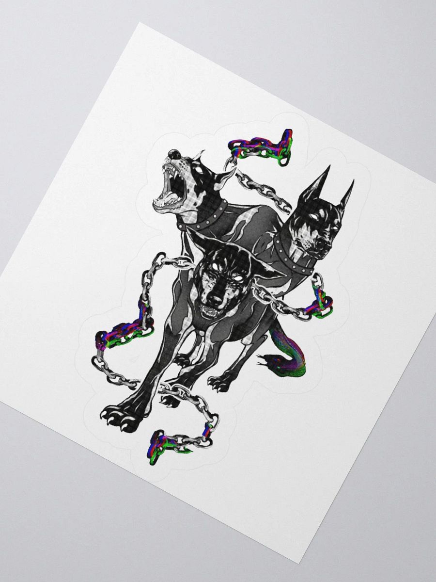 "Three Headed Guardian" Kiss-Cut Sticker product image (11)