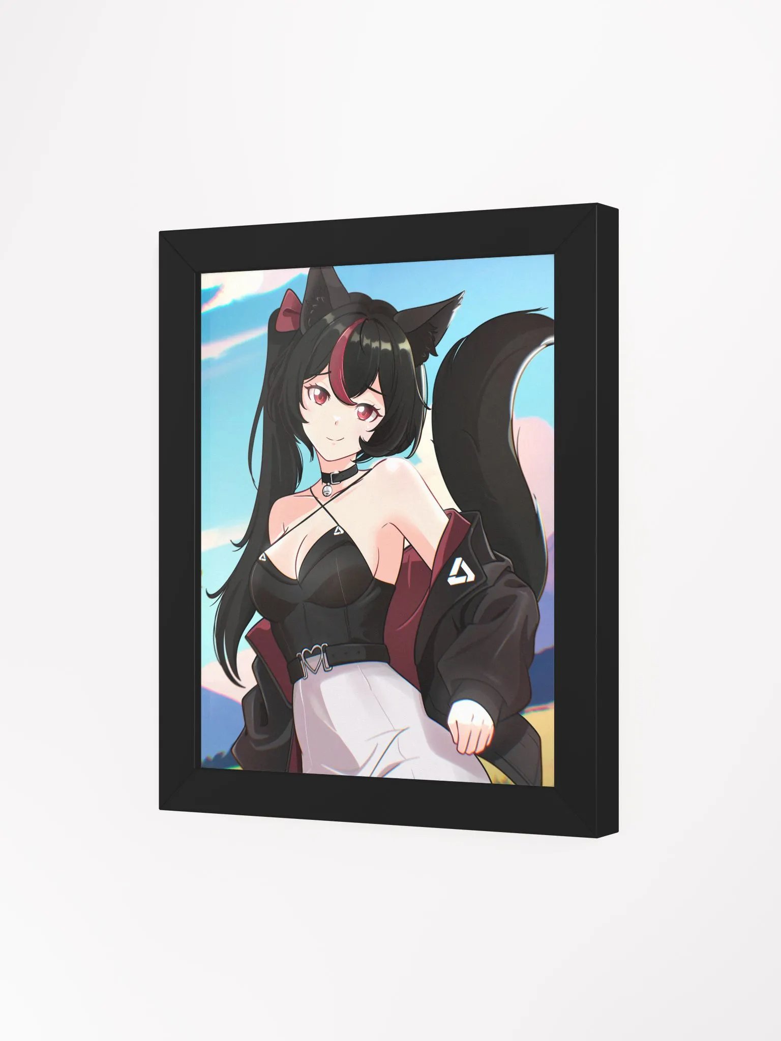 Kitsune Muse Framed Poster product image (80)