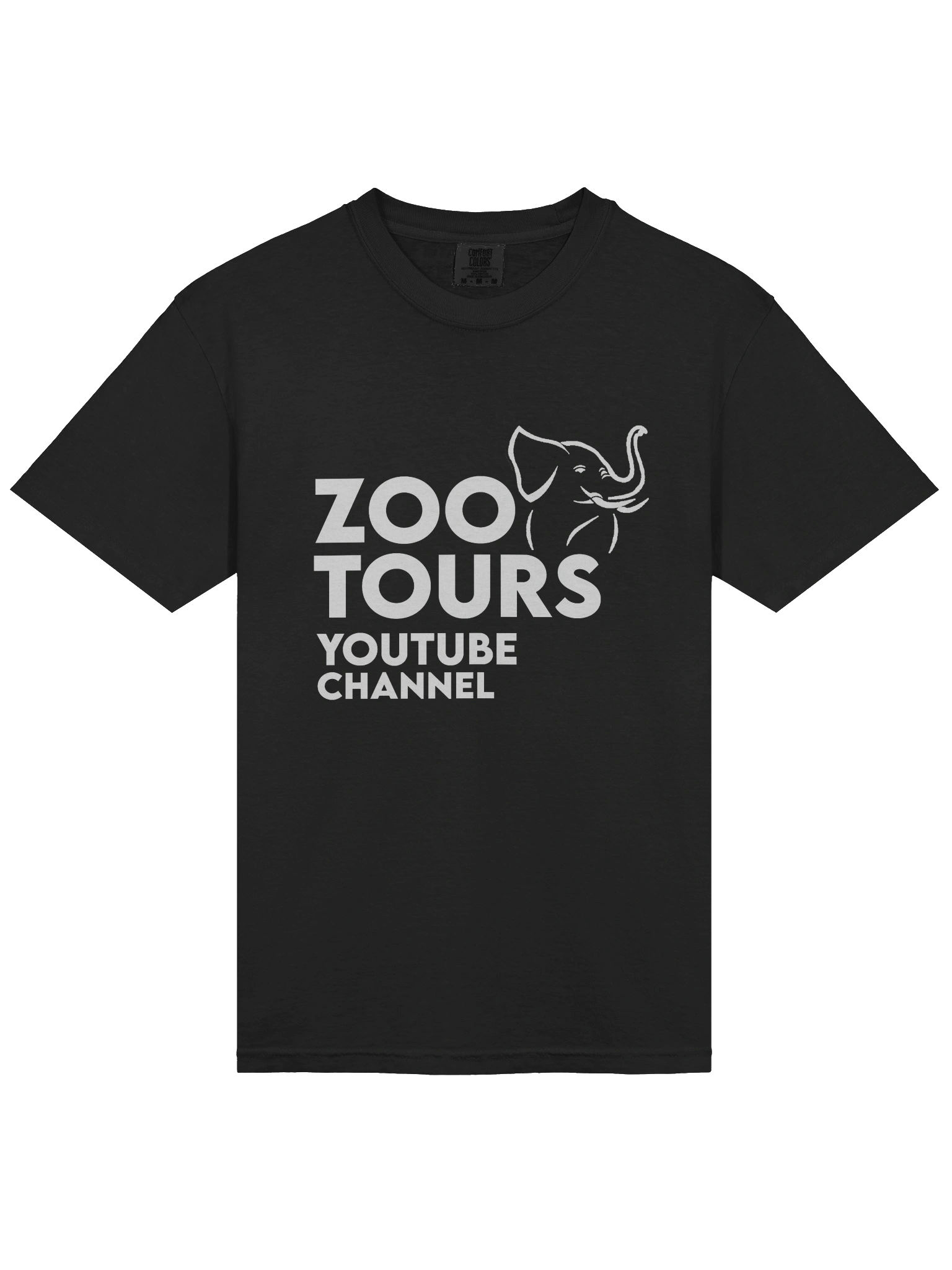 Zoo Tours Logo (White) product image (3)