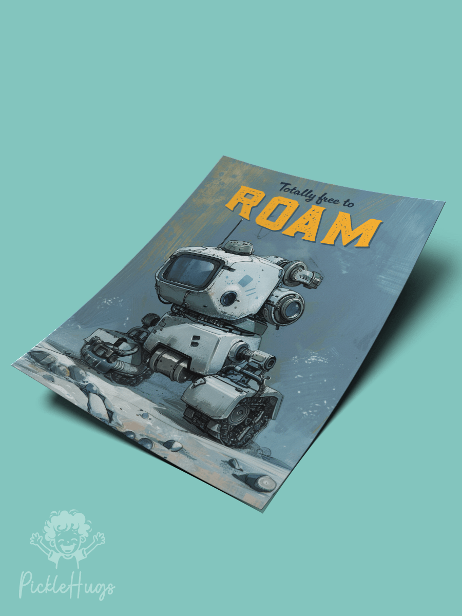 Digital Print ROAM Blue Moon Rover product image (3)