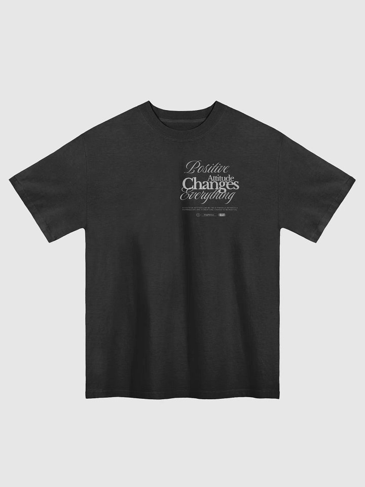 Positive Attitude Changes Everything | Black Tee product image (1)
