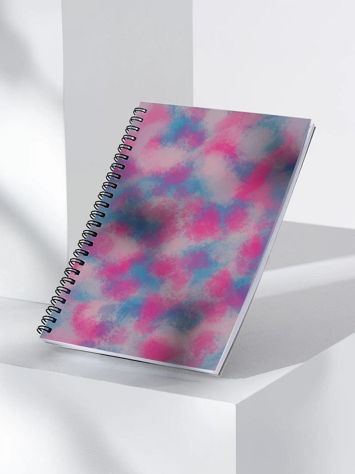 Spiral Notebook (circles artwork) product image (1)