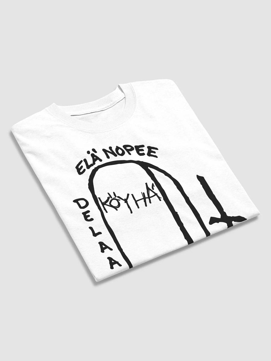 ELÄ NOPEE VALKOINEN T-PAITA product image (3)