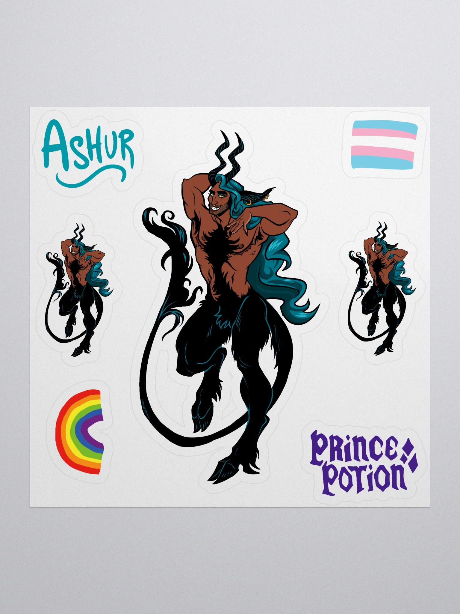 Ashur Sticker Sheet | 4x4 product image (1)