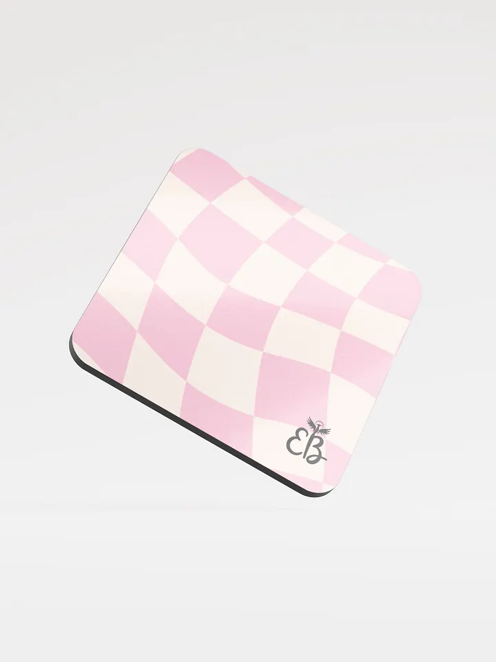 Preppy Area: Pink coaster product image (1)