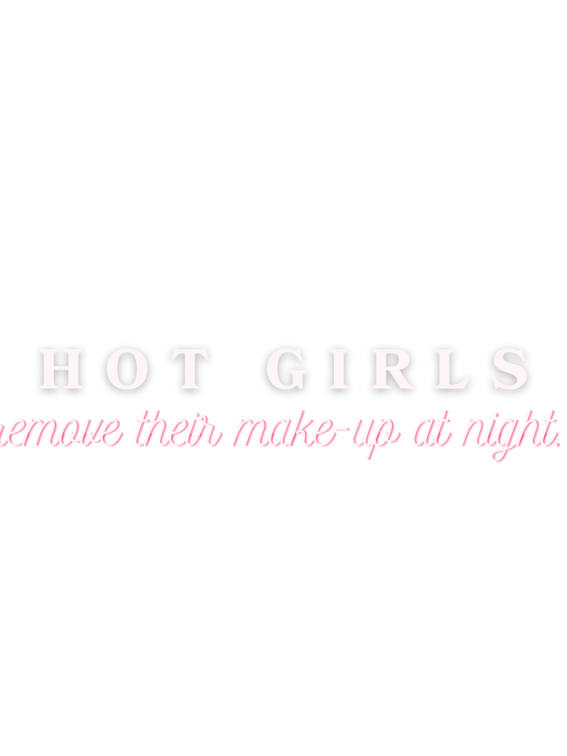 "Hot Girls Remove Their Make Up at Night" cropped Tee product image (2)