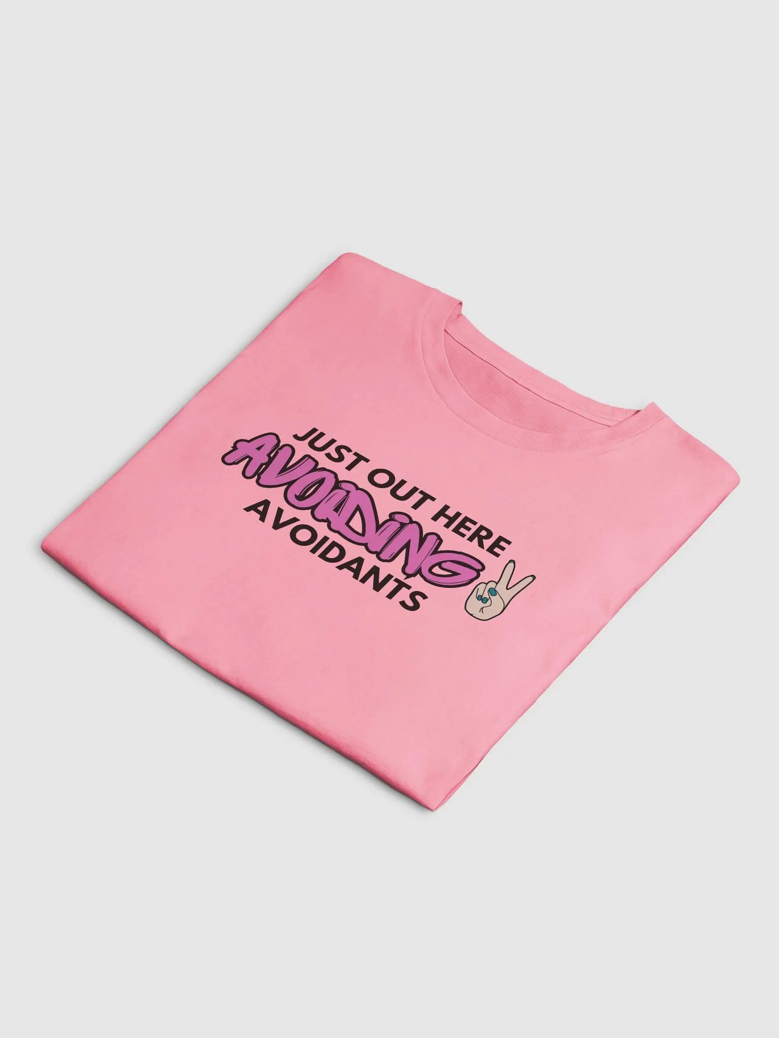 Avoiding Avoidants - premium CROP t-shirt product image (7)
