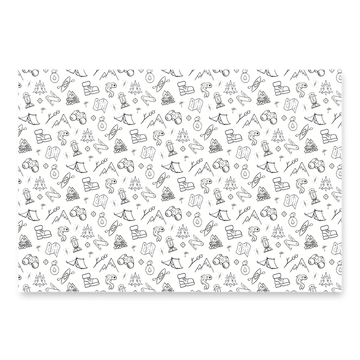 The Great Outdoors Wrapping Paper Sheets (Set of 3) product image (1)