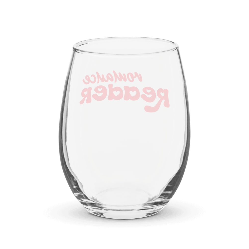 Romance Reader Stemless Wine Glass product image (2)