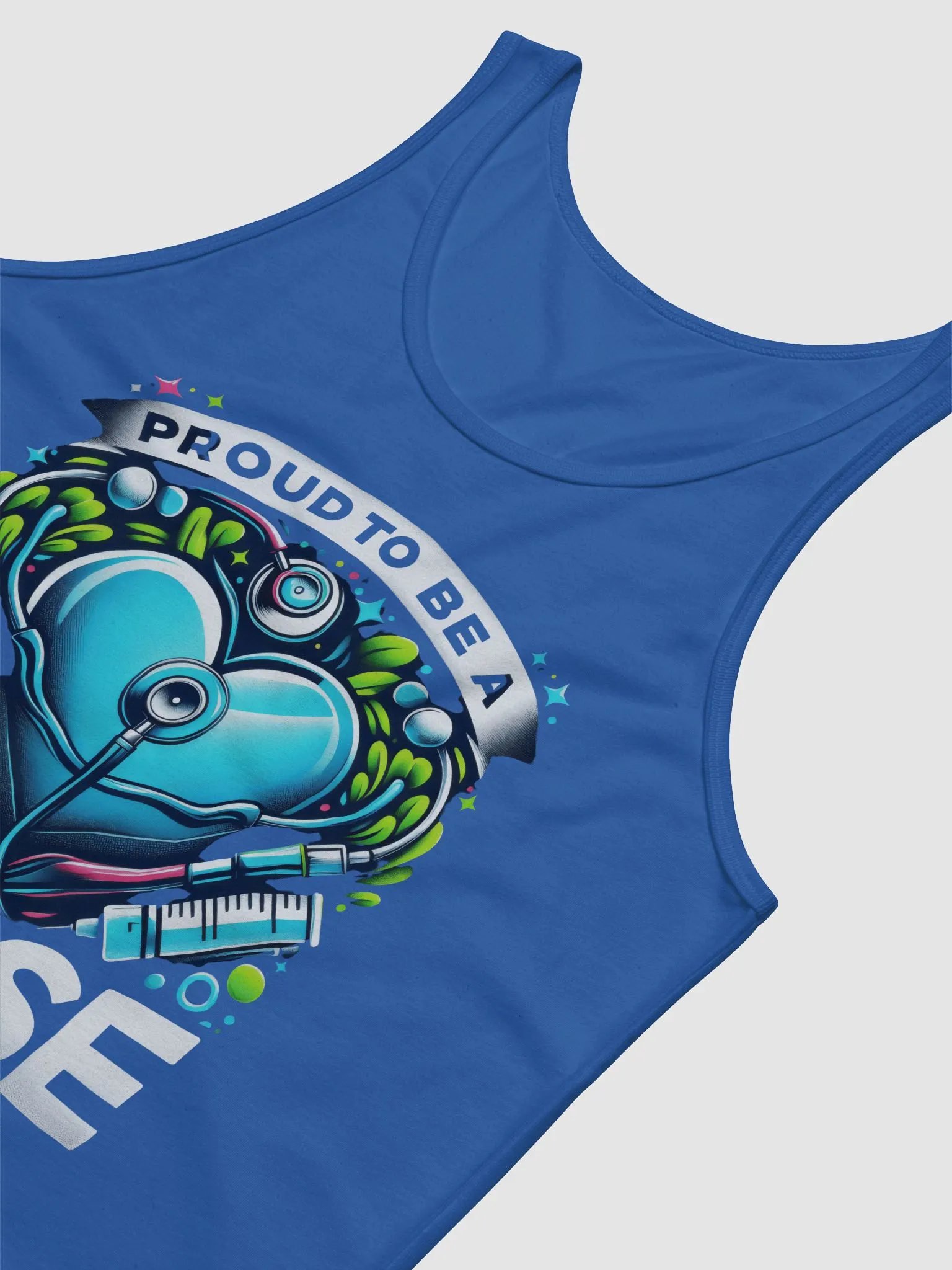 Nurse: Proud Nurse Heart Tank product image (40)