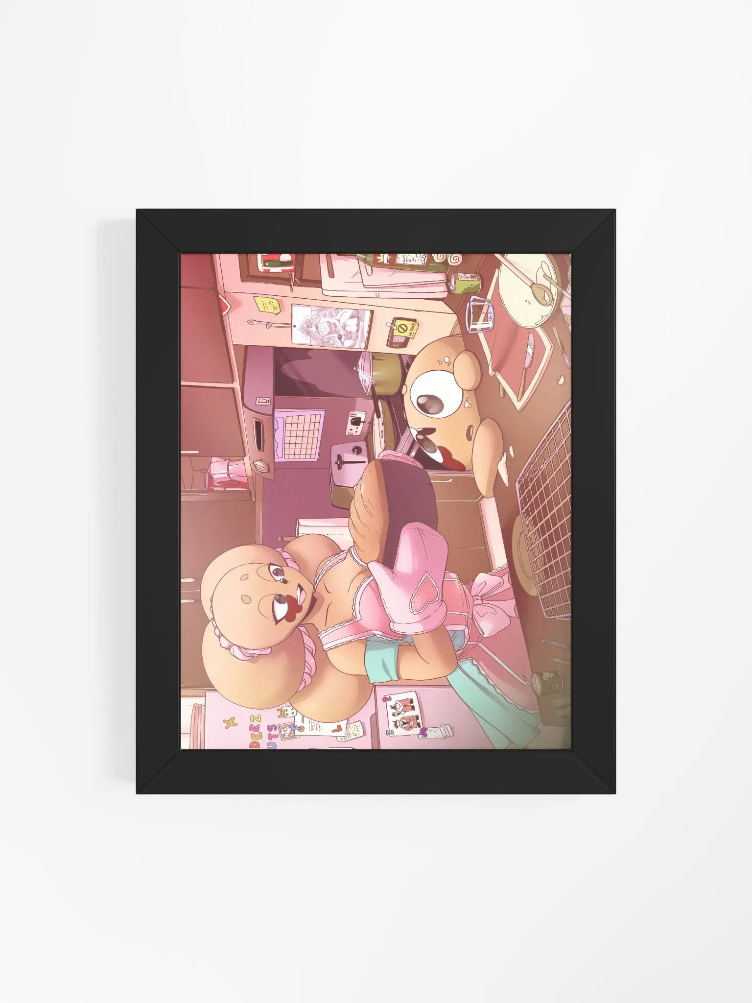 Baking with Boba Framed Print product image (5)