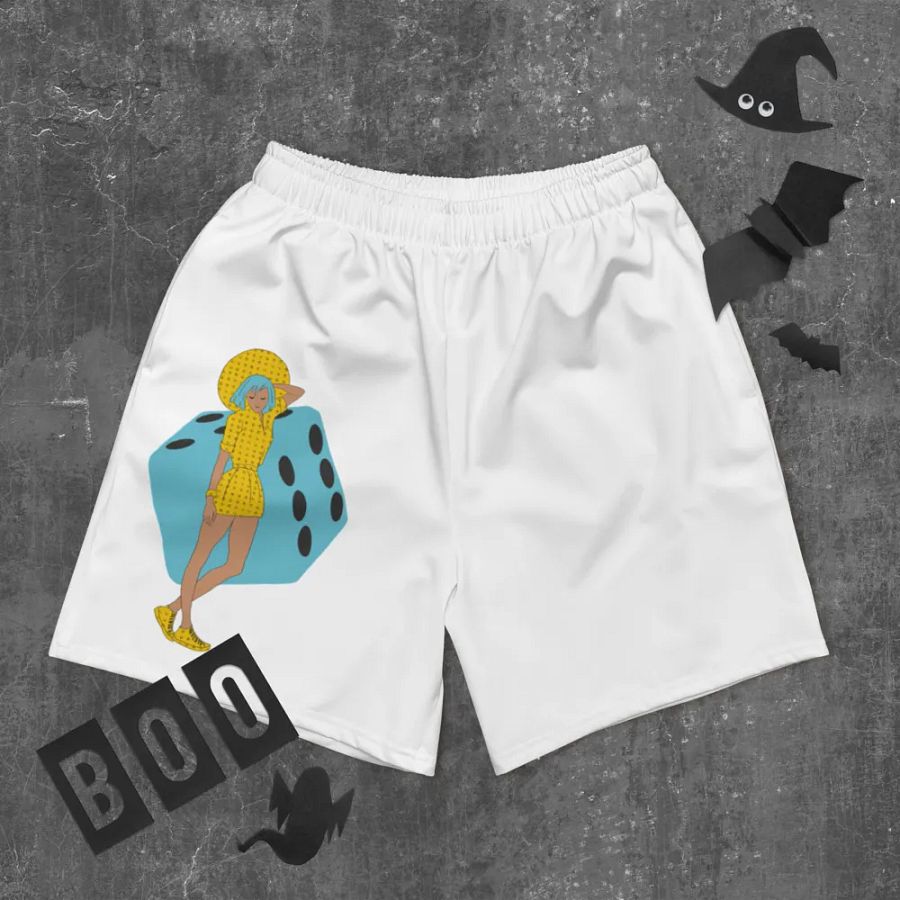 DiceyG-All-Over Print Athletic Long Shorts product image (12)