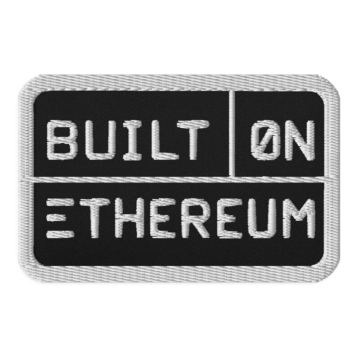 Built on Ethereum patch product image (1)