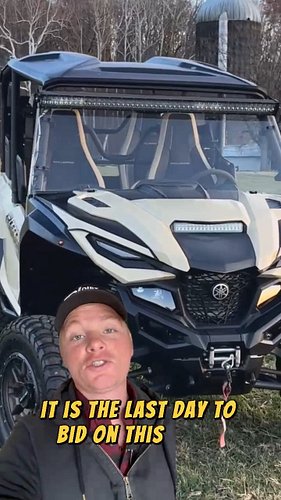 LAST CHANCE to bid on this 2023 Yamaha RMAX4 with just 571 miles on the clock! The owner relisted this machine with a MUCH LO...