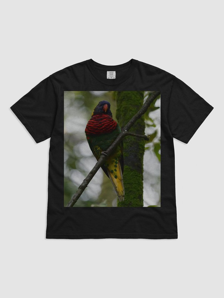 Vibrant Bird Print Tee product image (1)
