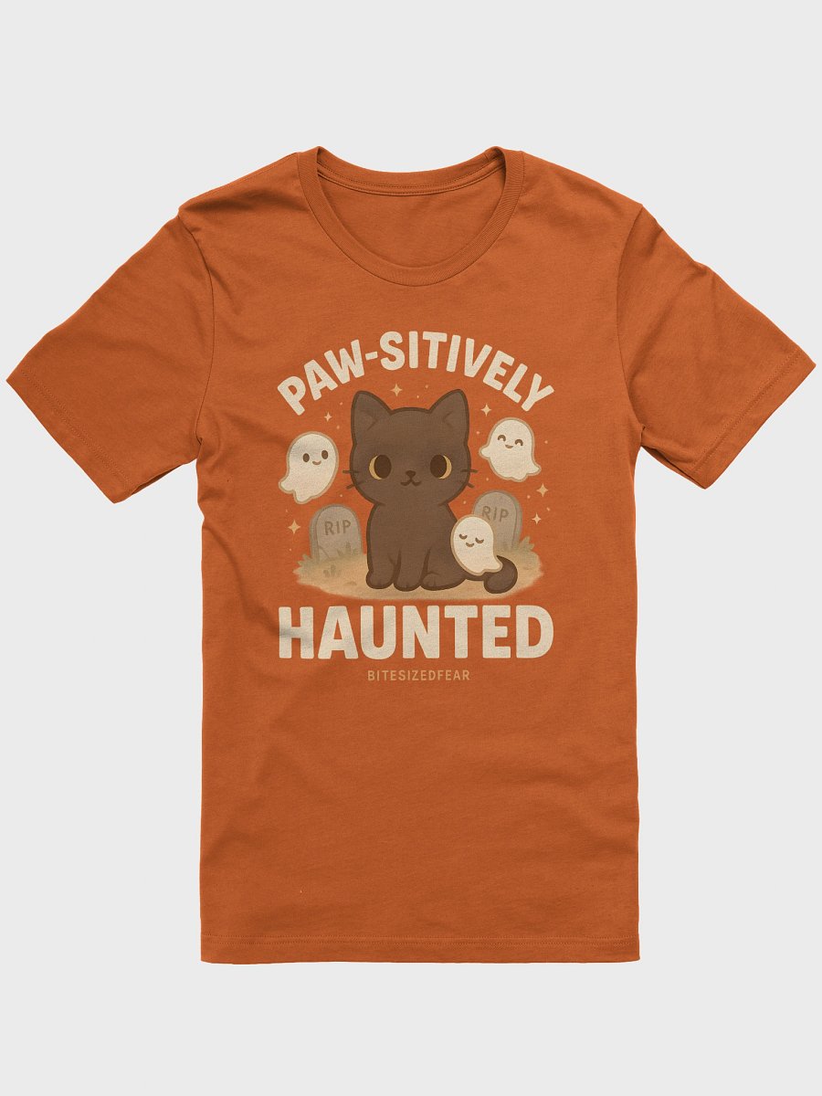 Paw-sitively Haunted Halloween T-Shirt product image (1)