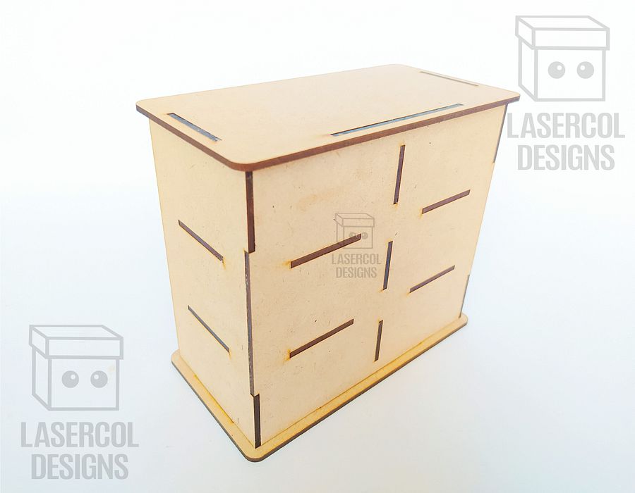 6 Drawers Desk Organizer - Laser Cut Files product image (8)