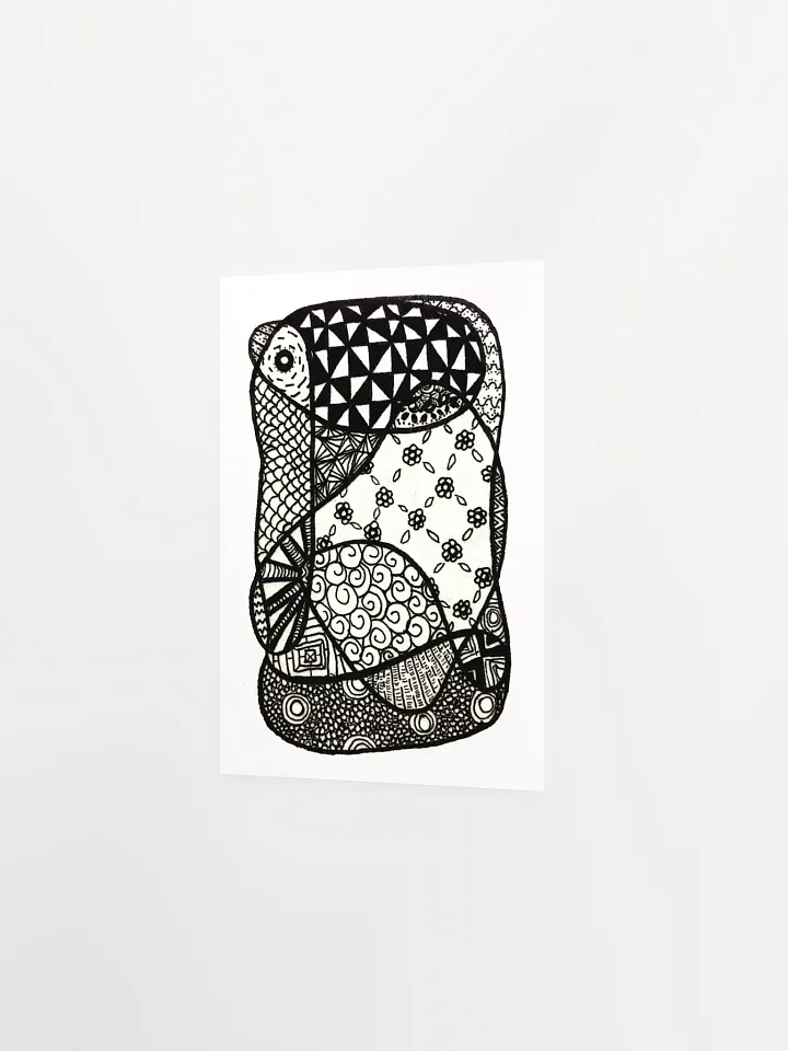Doodle Design Dream Matte Poster product image (7)