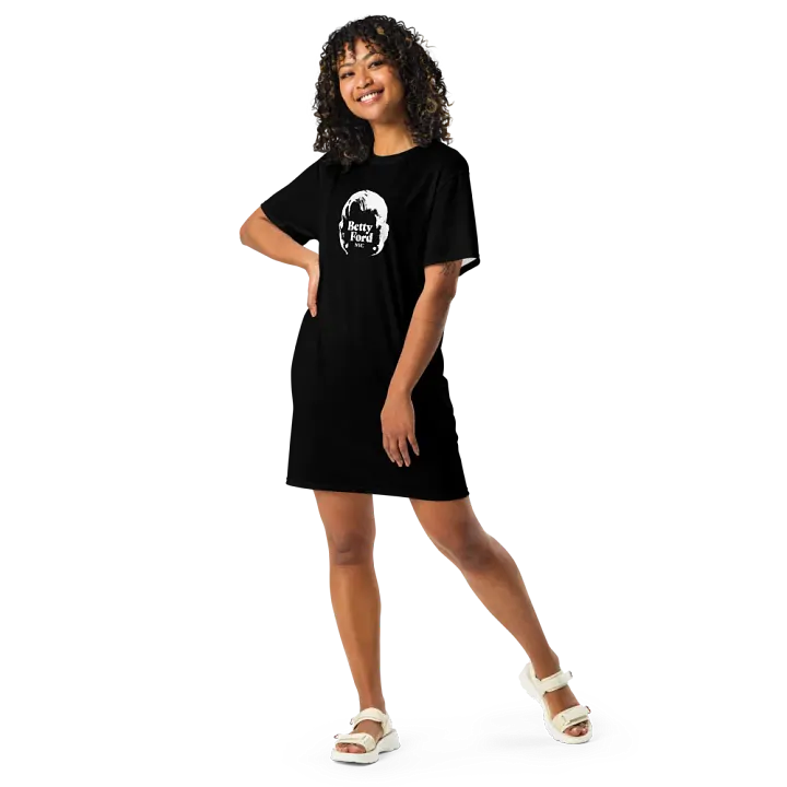 Betty Ford NYC logo T-Shirt Dress (Black) product image (2)