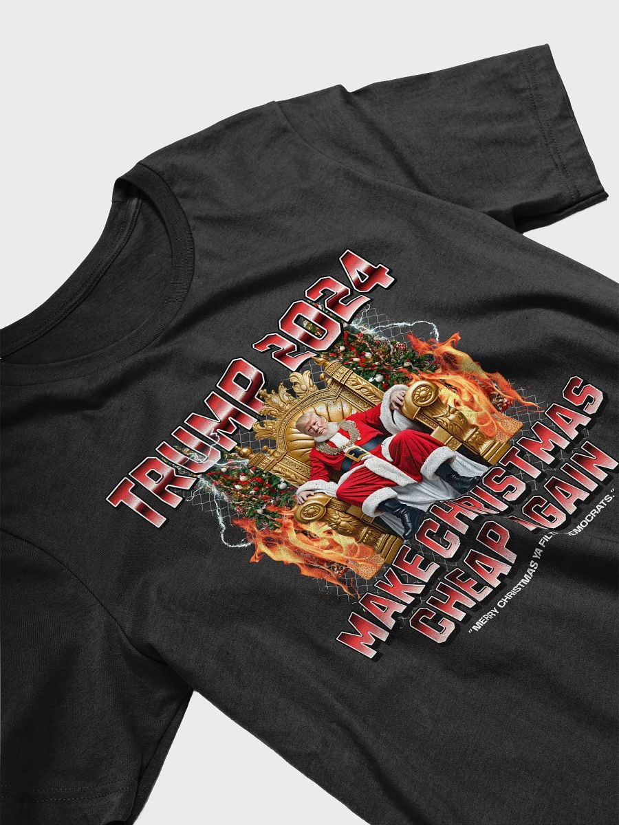 Trump 2024 Make Christmas Cheap Again Funny Unisex T-shirt product image (3)