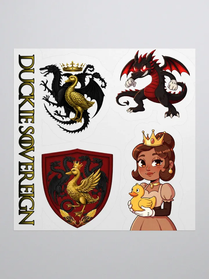 Duckie Sovereign Stickers sheet #2 product image (3)