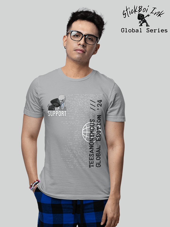 Gamer shirt - SUPPORT from StickBoi Ink Global Series product image (1)