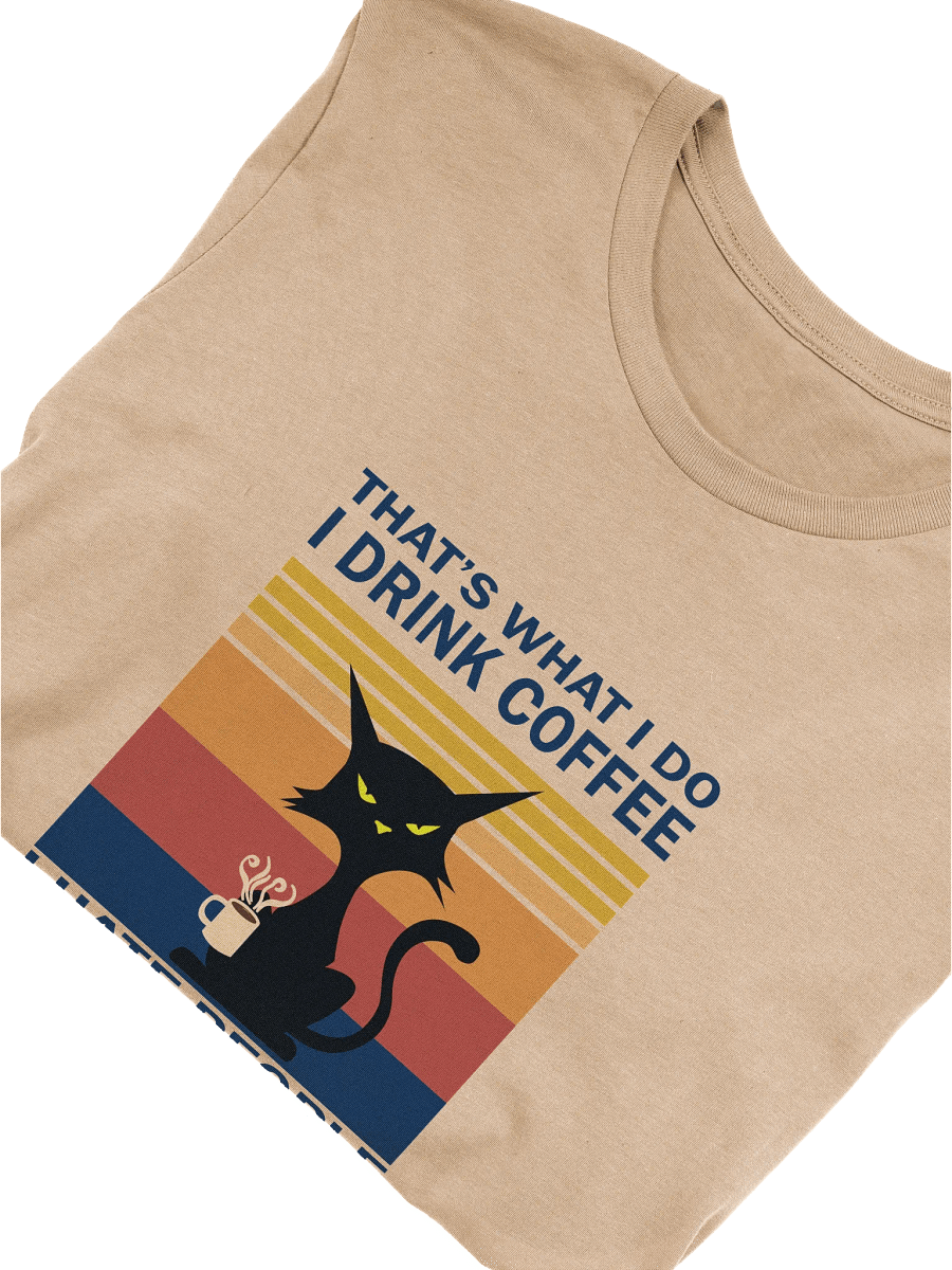 Coffee Cat T-Shirt product image (5)