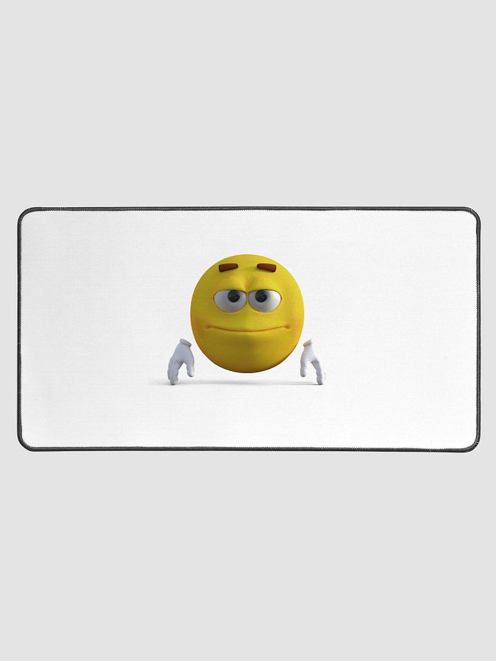 Unimpressed Emoji Desk Mat product image (1)
