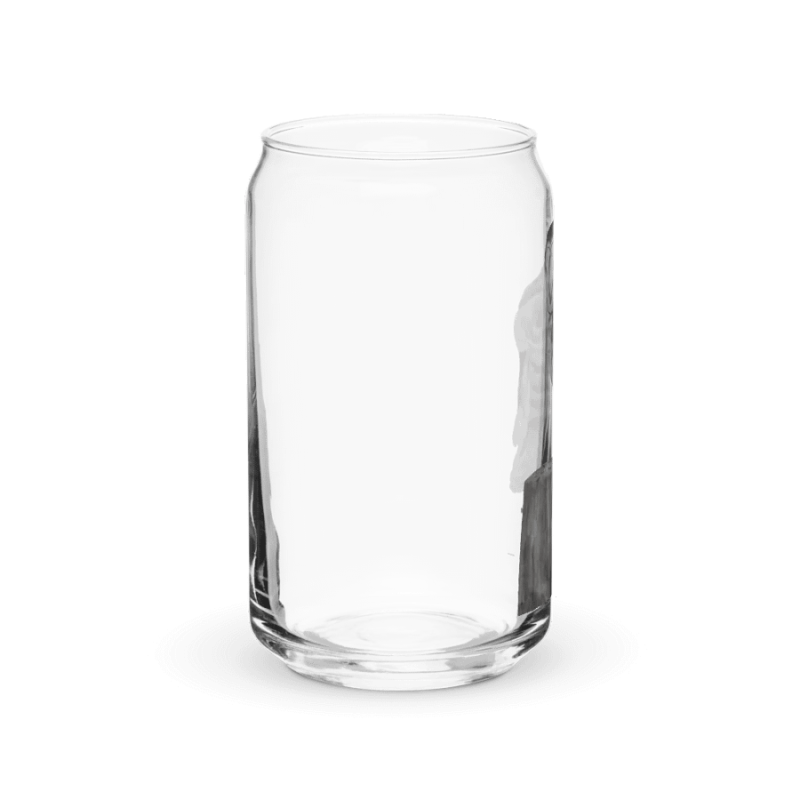 Barn Owl Drawing Glass Can Cup product image (40)