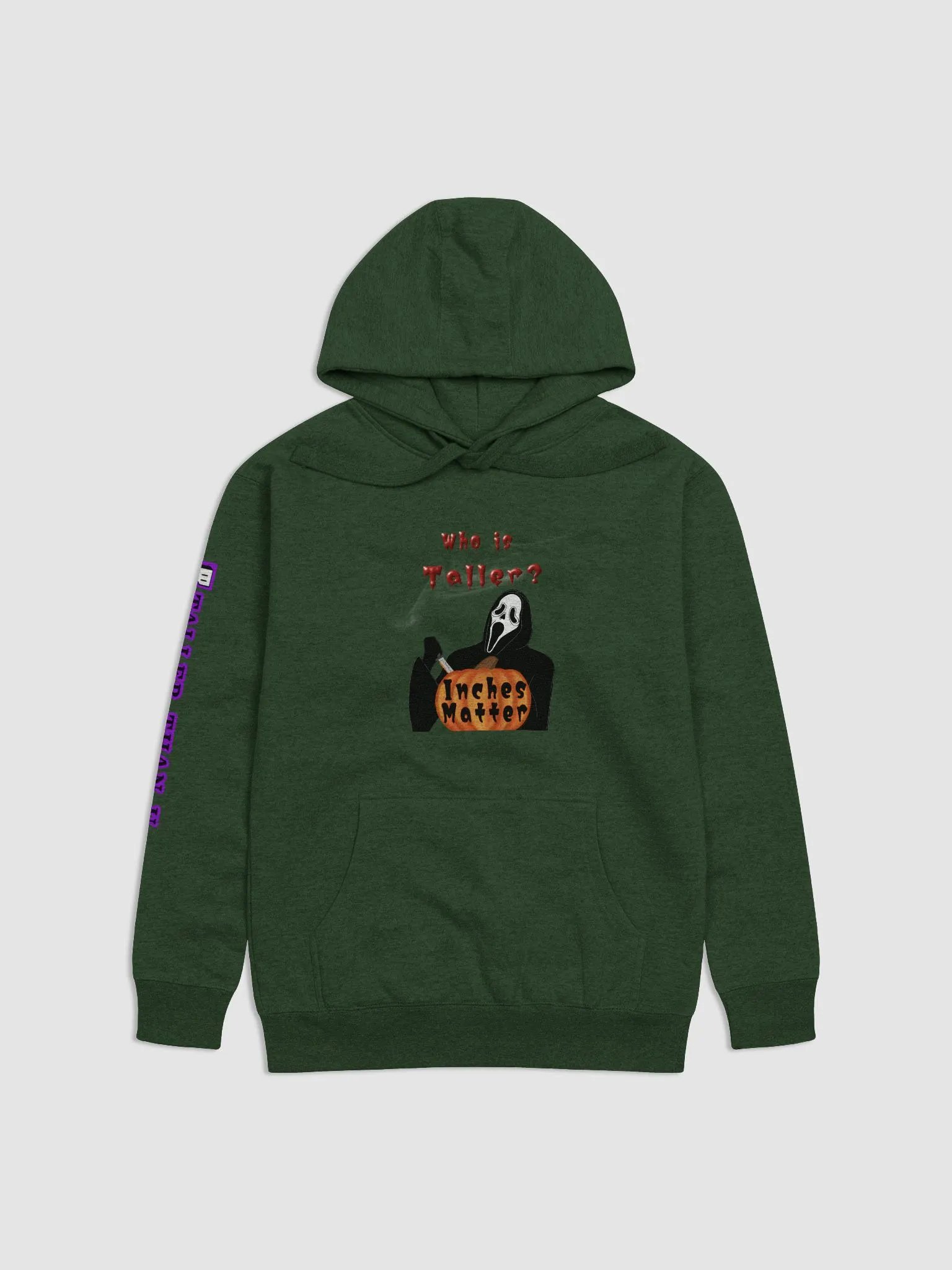Inches Matter; Who is Taller? Premium Hoodie product image (3)