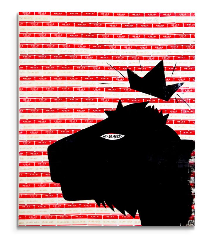 THE KING - Hello My Name Is - 40x48 product image (1)