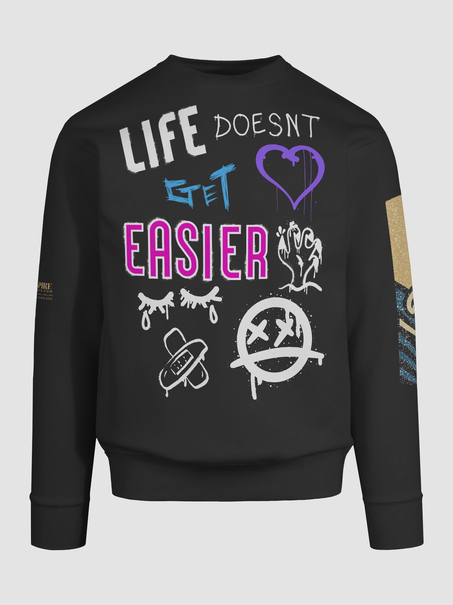 Strength Sweater – 40 Years Edition whiteout product image (9)