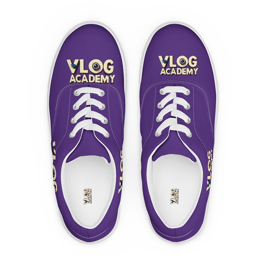 Vlog Academy Women's Lace-Up Canvas Shoes product image (1)