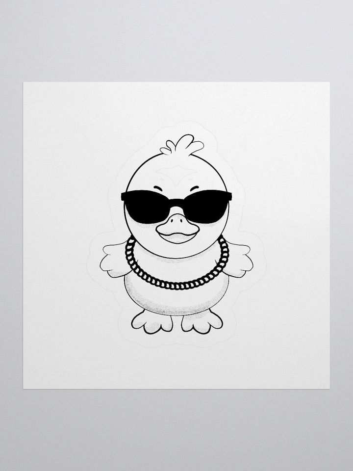 Too Cool For the Pond Kiss Cut Stickers product image (2)