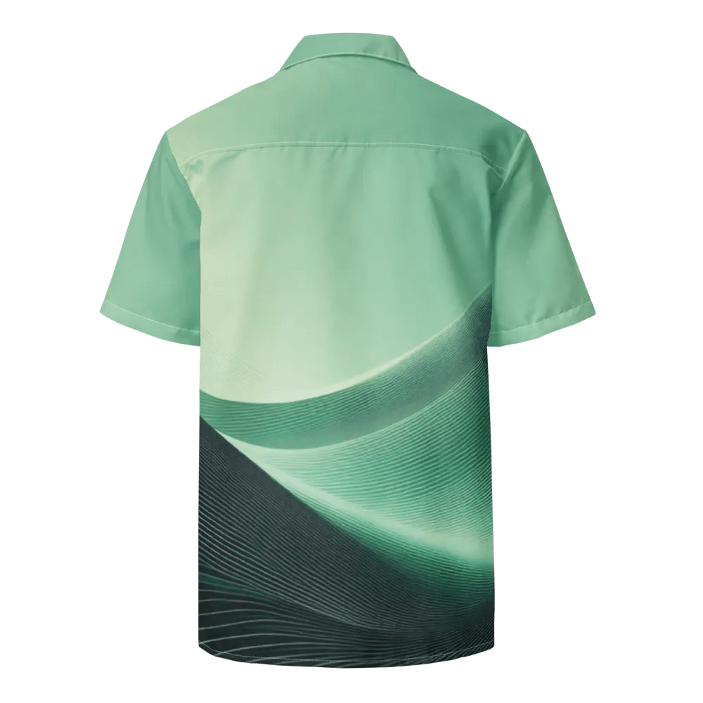 Men's Full-Print-7 Green Hawaiian Shirt product image (5)