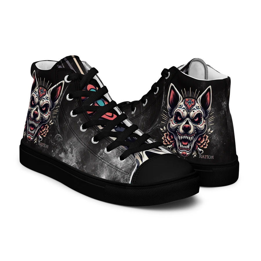 Day of the Dead Women's High Top Canvas Shoe product image (2)