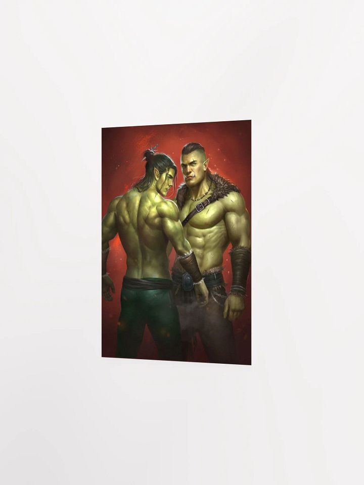 Killik and Ulfarr Art Print, by Skadior Art product image (2)