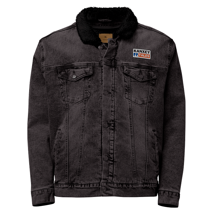 KANXEY Tales Unisex Sherpa Denim Jacket product image (1)