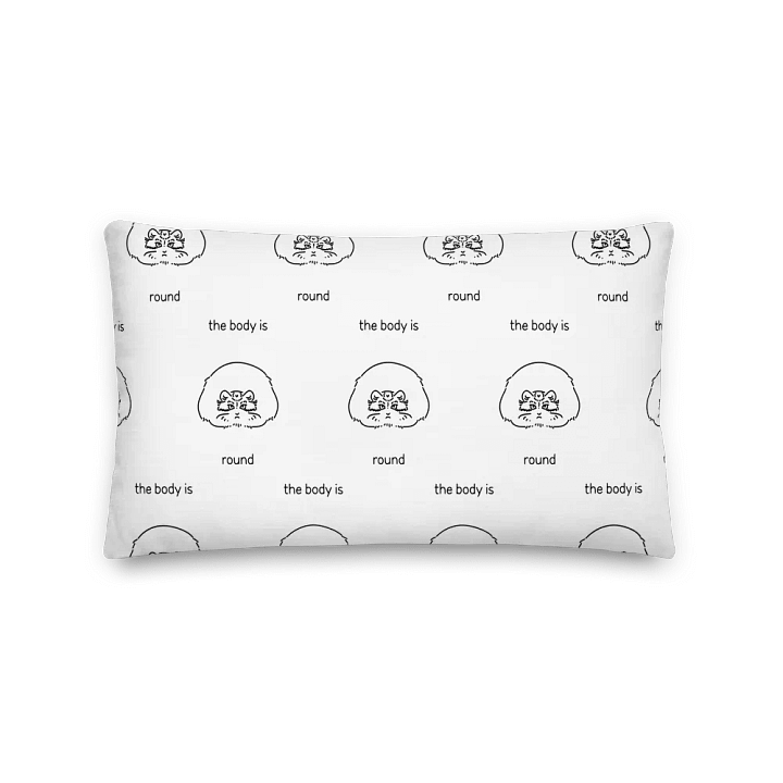 The Body Is Round Ver. 2 - Pillow product image (2)